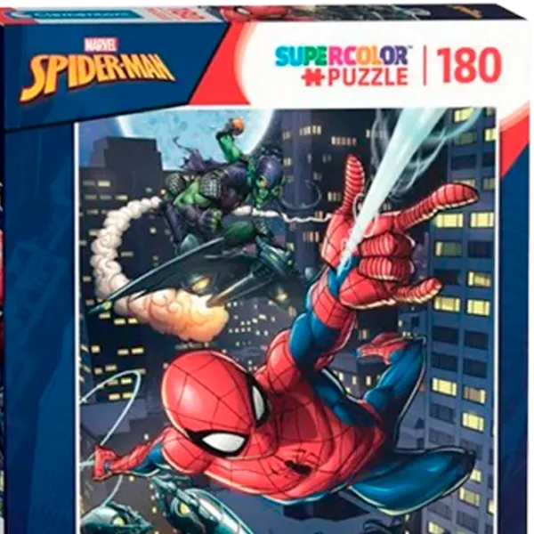 Puzzle Clementoni Spider-Man 7+/ Количество деталей: 180 photo 3