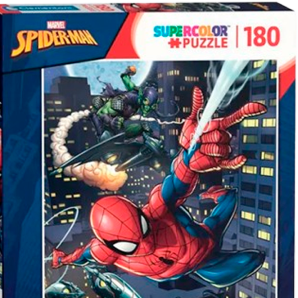 Puzzle Clementoni Spider-Man 7+/ Количество деталей: 180 photo 3