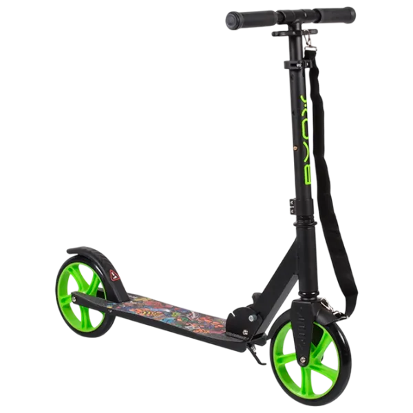 Детский двухколёсный самокат Moni Flurry (MT.124633) 100 кг/ Зеленый photo 1