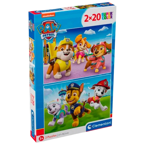 Puzzle Clementoni Paw Patrol 7+/ Количество деталей: 40 photo 1