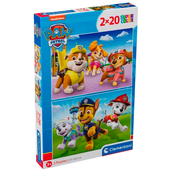 Puzzle Clementoni Paw Patrol 7+/ Количество деталей: 40 photo 1