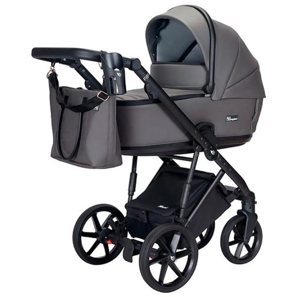 Детская коляска Angelina Fibi Eco Leather FS-18 AN.222195/ Grey photo 1