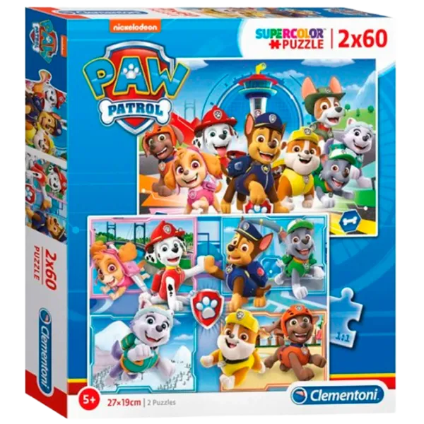 Puzzle Clementoni Paw Patrol 7+/ Количество деталей: 120 photo 1