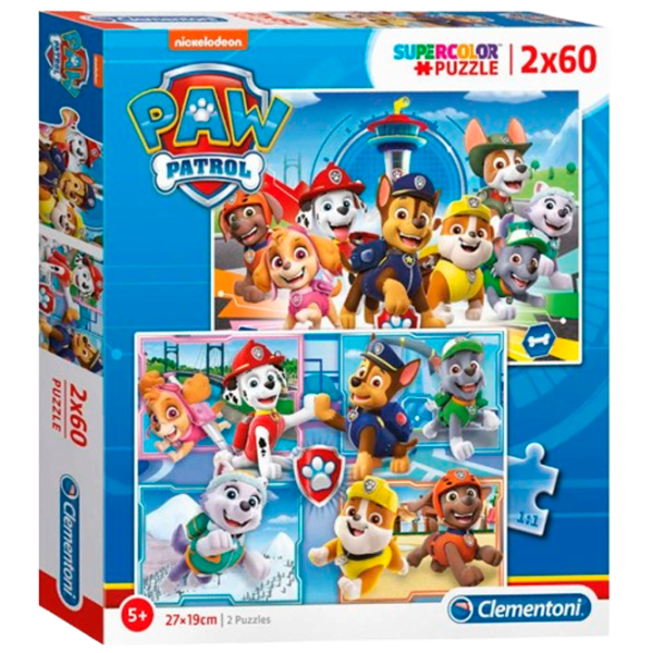 Puzzle Clementoni Paw Patrol 7+/ Количество деталей: 120 photo 1