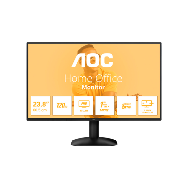 Монитор AOC 24B31H 23.8" Full HD 120 Гц / 1 мс / Черный photo 1