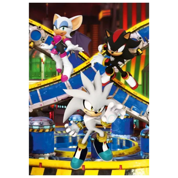 Puzzle Clementoni Sonic 3+/ Numărul de piese: 144 photo 2