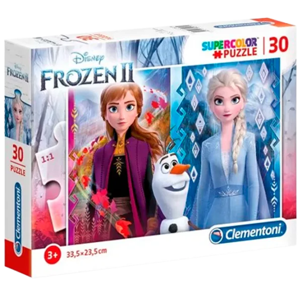 Puzzle Clementoni Frozen 2 3+/ Numărul de piese: 30 photo 1