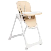 Scaun de masă Caretero Megalo (CT.222329) / 6 luni / Beige 