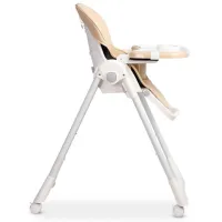 Scaun de masă Caretero Megalo (CT.222329) / 6 luni / Beige photo 4