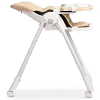 Scaun de masă Caretero Megalo (CT.222329) / 6 luni / Beige photo 5