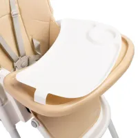 Scaun de masă Caretero Megalo (CT.222329) / 6 luni / Beige photo 7
