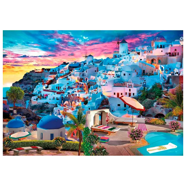 Puzzle Clementoni Greece View 2+/ Количество деталей: 500 photo 2