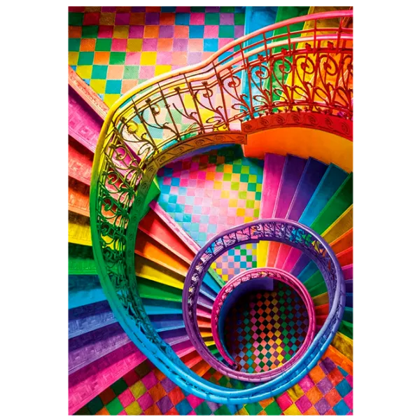 Puzzle Clementoni Stairs 14+/ Numărul de piese: 500 photo 1