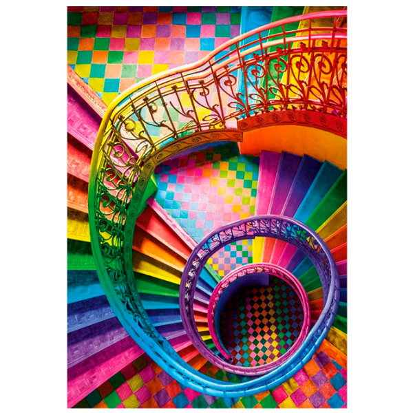 Puzzle Clementoni Stairs 14+/ Numărul de piese: 500 photo 1