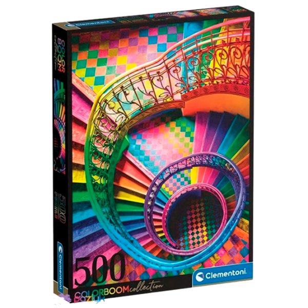 Puzzle Clementoni Stairs 14+/ Numărul de piese: 500 photo 3