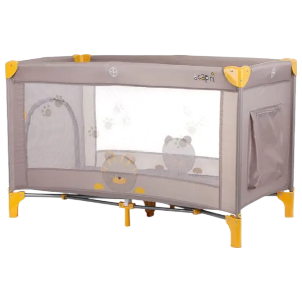 Țarc pentru copii Chipolino Capri Tiger (KOSIK2403TI ) 0 luni - 3 ani / Beige photo 2