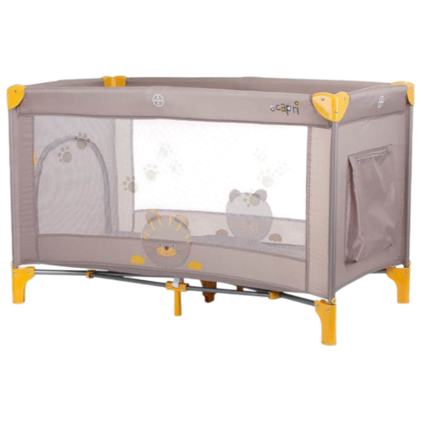 Țarc pentru copii Chipolino Capri Tiger (KOSIK2403TI ) 0 luni - 3 ani / Beige photo 2
