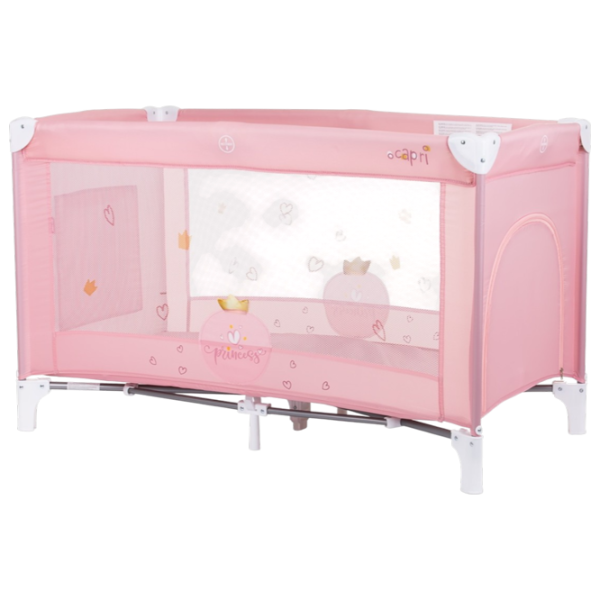 Манеж Chipolino Capri Princess (KOSIK2404PR) 0 месяцев - 3 года / Розовый photo 1