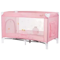 Țarc pentru copii Chipolino Capri Princess (KOSIK2404PR) 0 luni - 3 ani / Pink photo 2