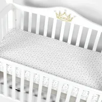 Lenjerie de pat pentru copii PernaMea PM.101357/3 () Bumbac/ White Gray