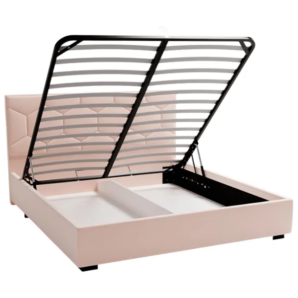 Кровать My-Style my-Dora 200 x 200 см / Фанера / Светло-розовый photo 4