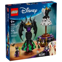 Constructor LEGO Maleficent's And Cruella De Vil's Dresses Personaj de film/ Black