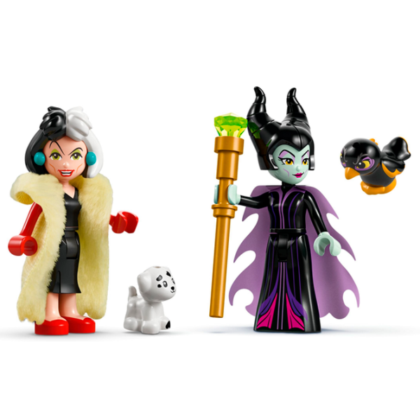 Constructor LEGO Maleficent's And Cruella De Vil's Dresses Personaj de film/ Black photo 3