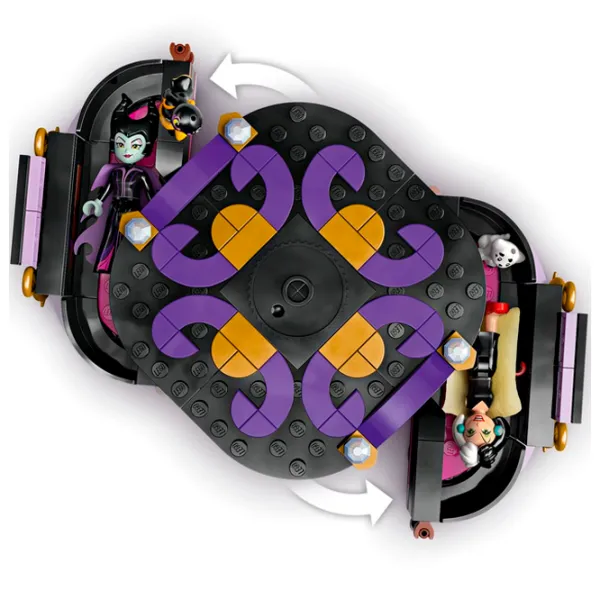 Constructor LEGO Maleficent's And Cruella De Vil's Dresses Personaj de film/ Black photo 4