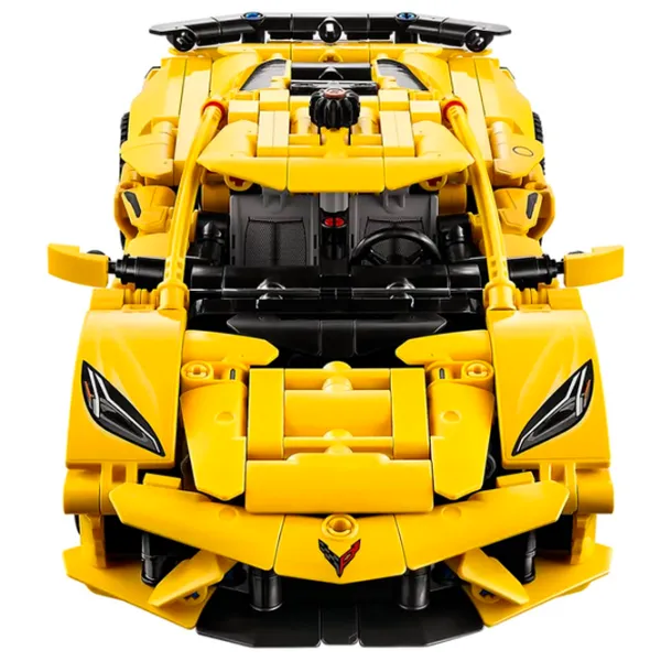 Constructor LEGO Chevrolet Corvette Stingray Mașină/ Yellow photo 2