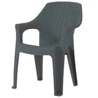 Scaun de grădină Hydro-S Babel Plastic / Plastic / Antracit Antracit