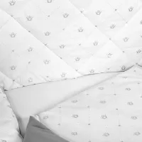 Lenjerie de pat pentru copii PernaMea Crown (PM.102145/2) Bumbac/ Gray White photo 2