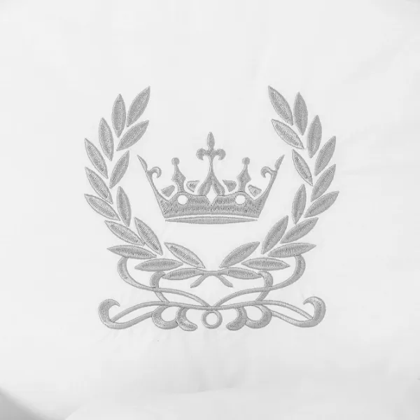 Детское постельное бельё PernaMea Royal (PM.101611/1) Хлопок/ Серый White photo 4 Детское постельное бельё PernaMea Royal (PM.101611/1) Хлопок/ Серый White photo 4