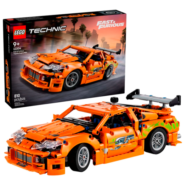 Конструктор LEGO Fast & Furious Toyota Supra MK4 Автомобиль/ Оранжевый photo 3