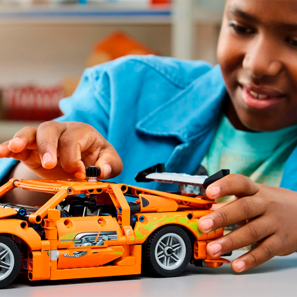 Конструктор LEGO Fast & Furious Toyota Supra MK4 Автомобиль/ Оранжевый photo 7