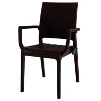 Scaun de grădină Hydro-S Elit Plastic / Plastic / Maro Maro