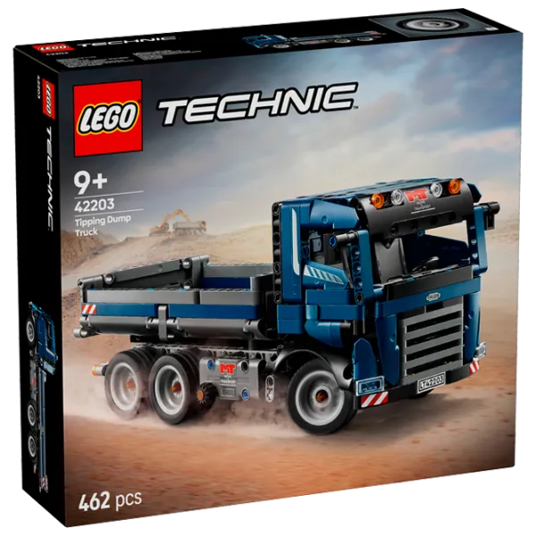 Constructor LEGO Tipping Dump Truck Transport/ Blue photo 1