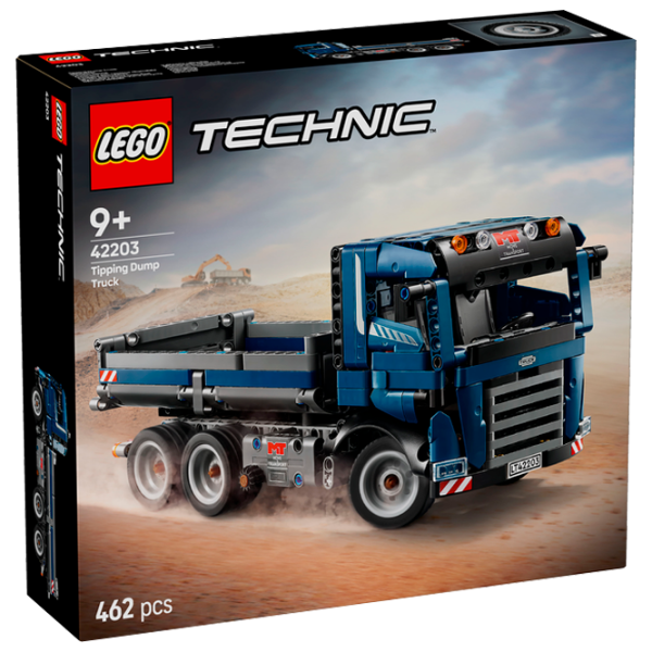Constructor LEGO Tipping Dump Truck Transport/ Blue photo 1