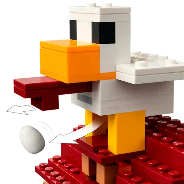 Constructor LEGO The Ghast Balloon Village Attack Clasic/ Multicolor photo 7