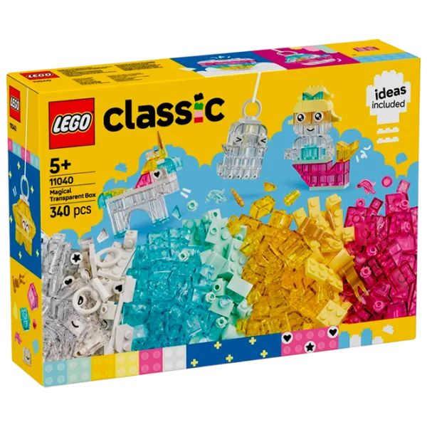 Constructor LEGO Magical Transparent Box Clasic/ Multicolor photo 1