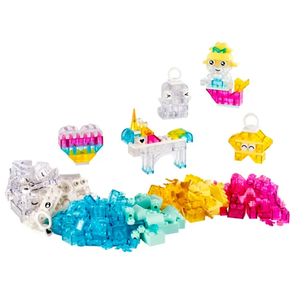 Constructor LEGO Magical Transparent Box Clasic/ Multicolor photo 2
