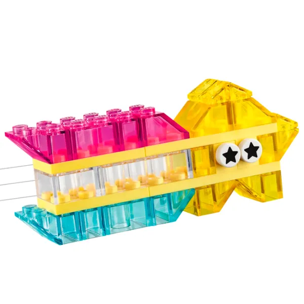 Constructor LEGO Magical Transparent Box Clasic/ Multicolor photo 4