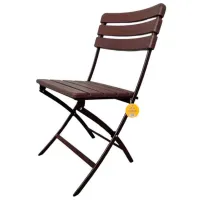 Scaun de grădină Hydro-S Grain Plastic / Plastic / Maro Maro