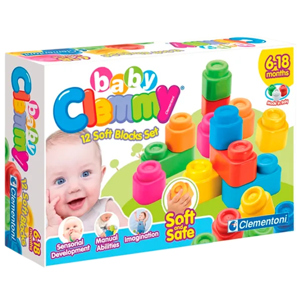 Constructor Clementoni Soft Blocks Set Creativ/ Multicolor photo 1
