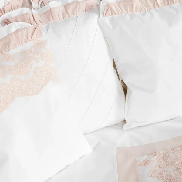 Детское постельное бельё PernaMea Royal (PM.101611/2) Хлопок/ Розовый White photo 4 Детское постельное бельё PernaMea Royal (PM.101611/2) Хлопок/ Розовый White photo 4