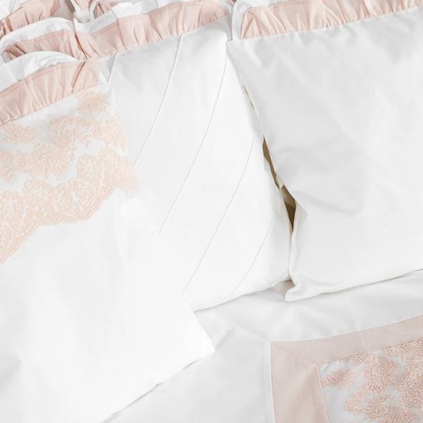 Детское постельное бельё PernaMea Royal (PM.101611/2) Хлопок/ Розовый White photo 4 Детское постельное бельё PernaMea Royal (PM.101611/2) Хлопок/ Розовый White photo 4