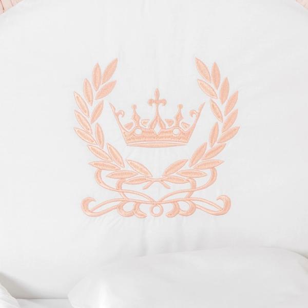 Детское постельное бельё PernaMea Royal (PM.101611/2) Хлопок/ Розовый White photo 5 Детское постельное бельё PernaMea Royal (PM.101611/2) Хлопок/ Розовый White photo 5