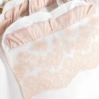 Детское постельное бельё PernaMea Royal (PM.101611/2) Хлопок/ Розовый White photo 6