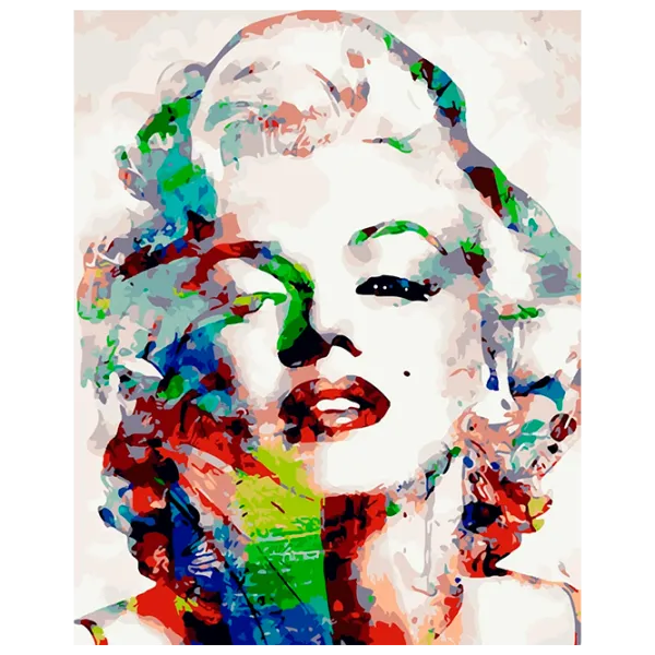 Картина по номерам PRC Merylin Monroe in stil Pop Art 03468 50 x 40 см / Вертикальная photo 1