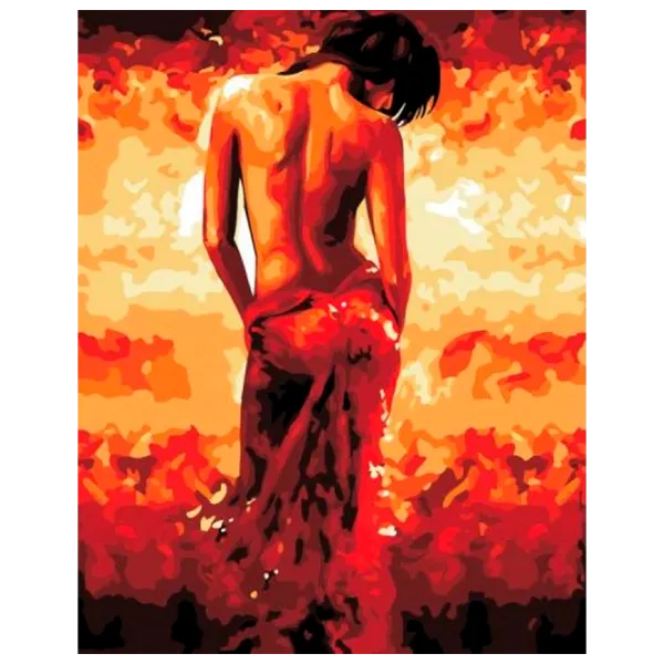 Pictură pe numere PRC Senzualitate 04038 50 x 40 cm / Verticală photo 1