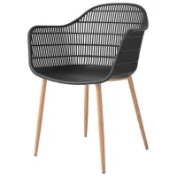 Scaun de grădină Hydro-S Lifestyle Metal / Plastic / Black Beige